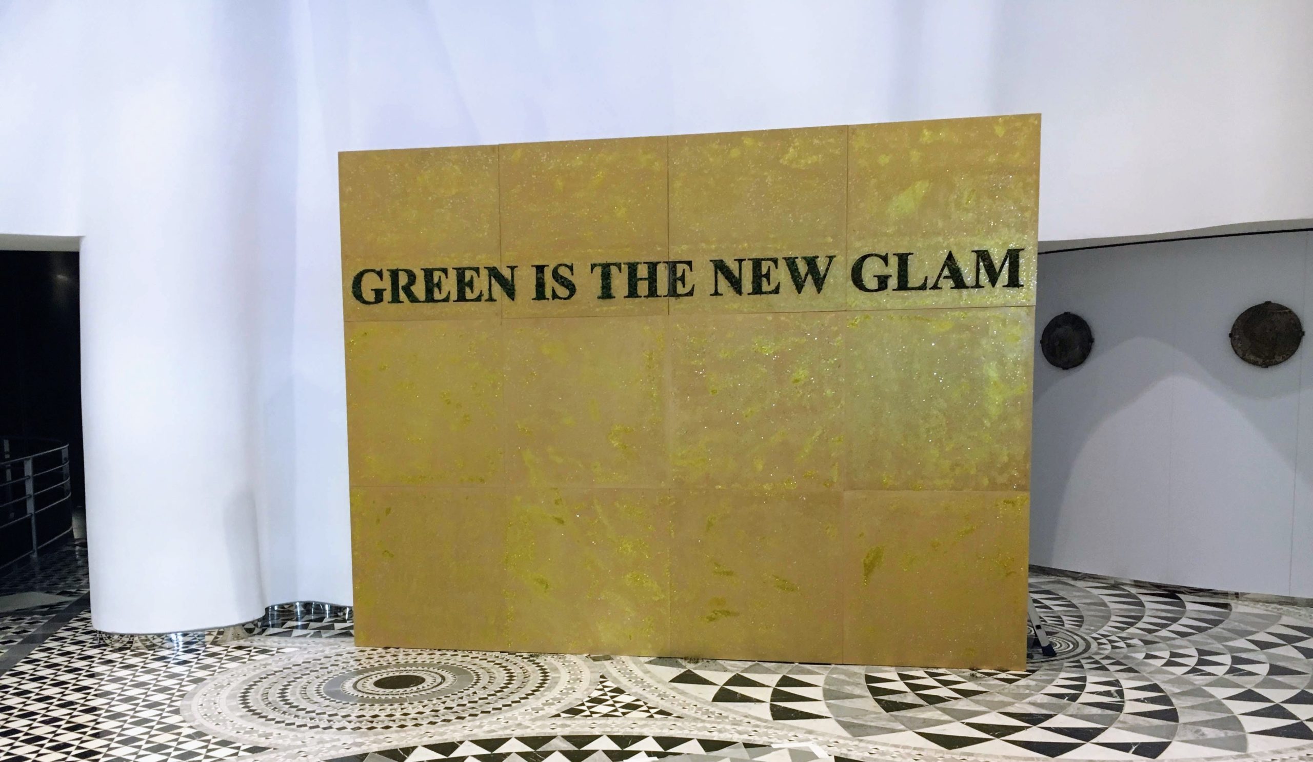 Green is the new glam