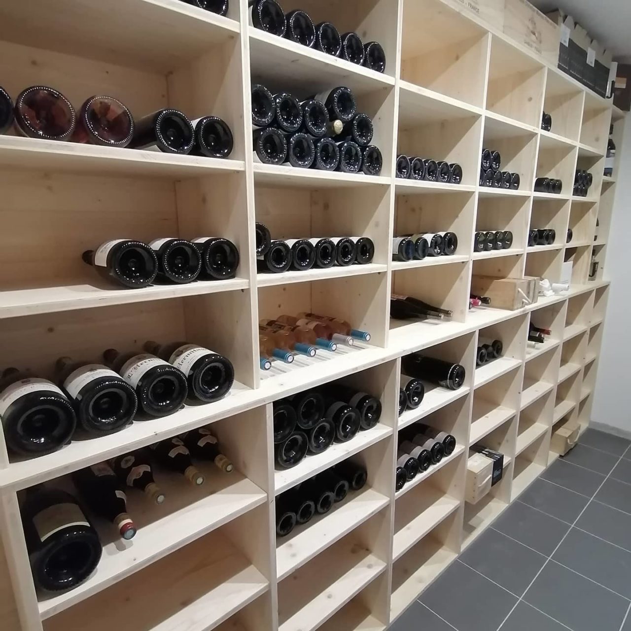 Cave à vins personnelle sur mesure RIVIERAWOOD