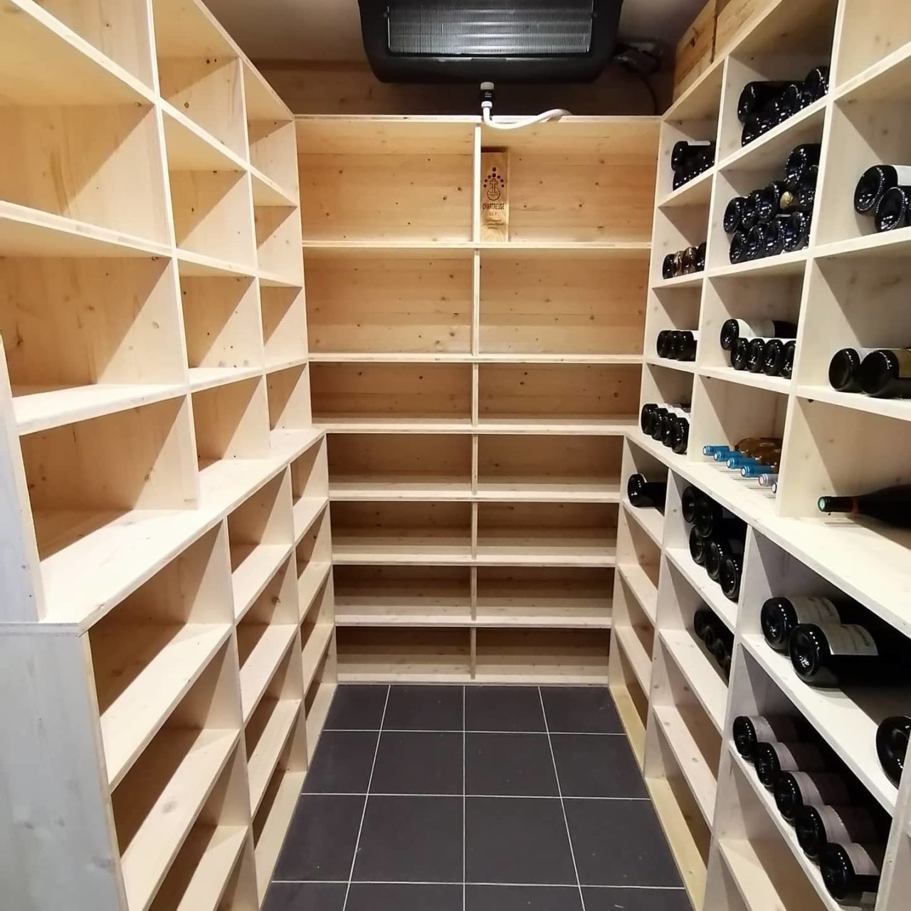 Cave à vins personnelle sur mesure RIVIERAWOOD